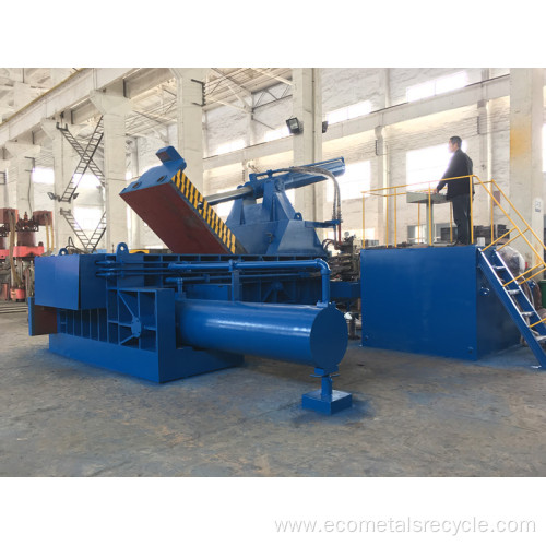 Hydraulic Aluminum Steel Iron Packing Baling Machine